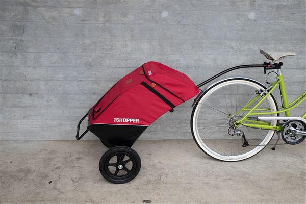 VELOSHOPPER Einkaufswagen / rot