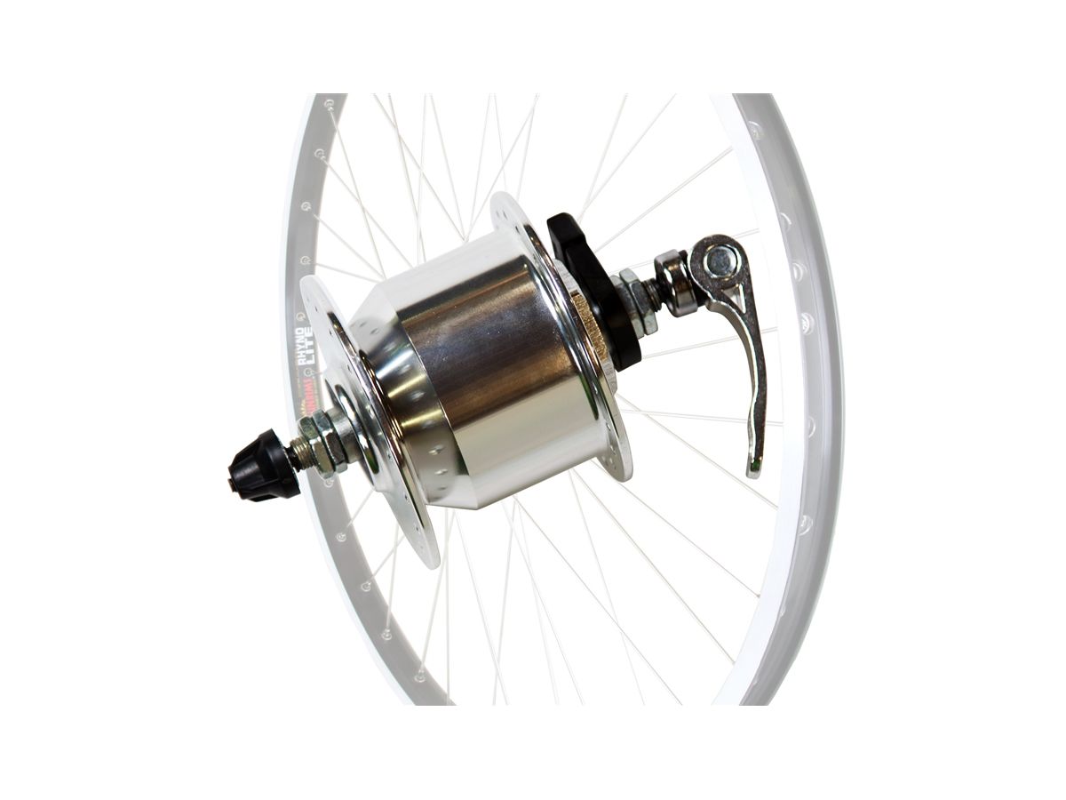 28 Zoll Vorderrad Mit Nabendynamo Und Scheibenbremse www.veloplus.ch