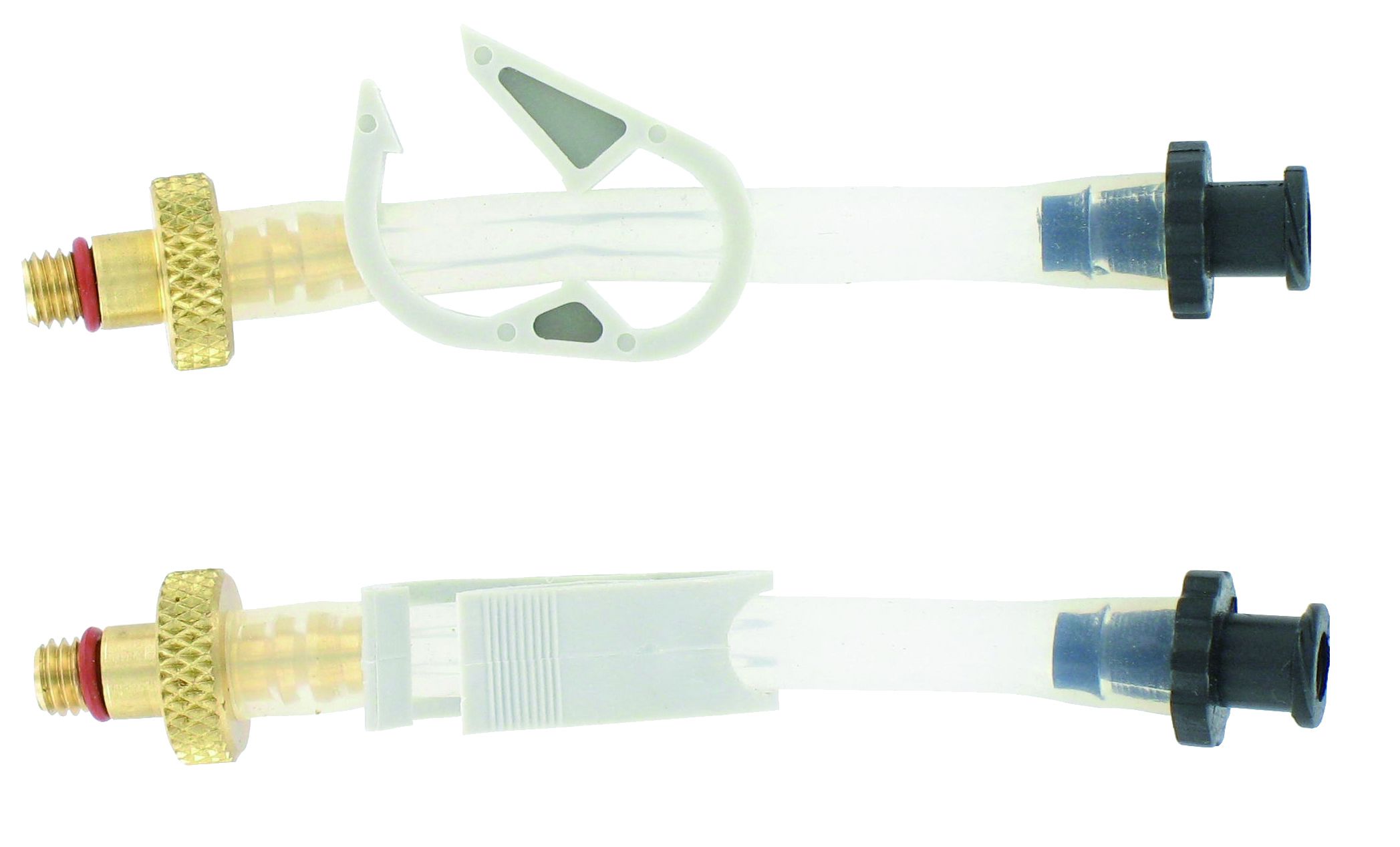 Ersatzschläuche zu Disc Entlüftungsset / grau / M5