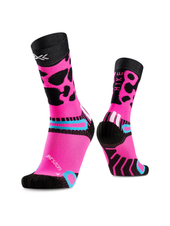 Unisex Hike Discover Crew / fluo pink frog / 42-44