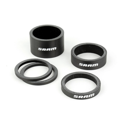 Headset Spacer Set SRAM, DU Carbon / carbon/white