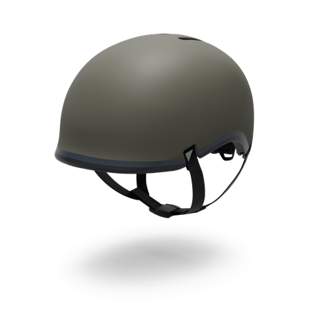 HOXTON MIPS Velohelm / matte dark sage / S 51-55