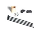 FIT KIT REAR für Steckachsenmontage / schwarz / M12 x 1.0 154-172mm