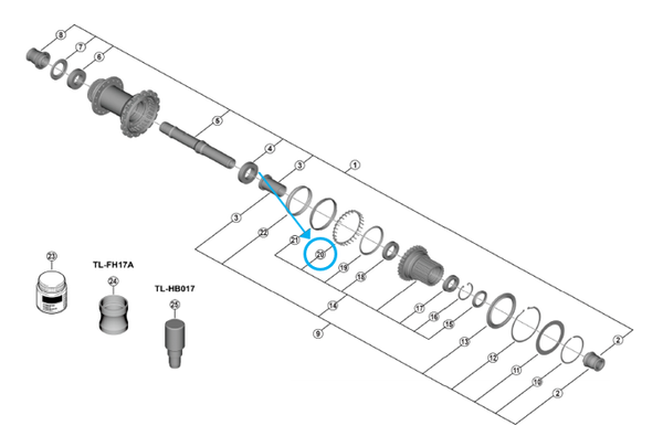 FH-M9210-B Distanzstück