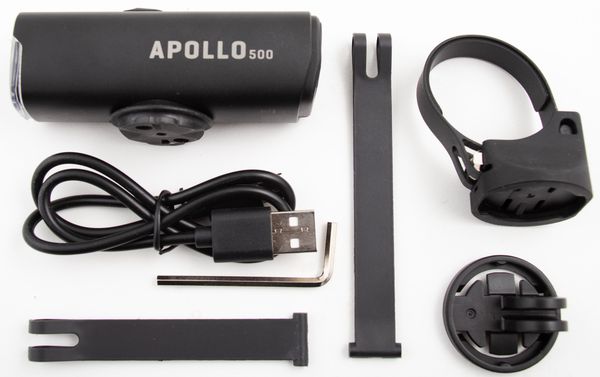 APOLLO 500 Scheinwerfer / schwarz / 500 Lumen