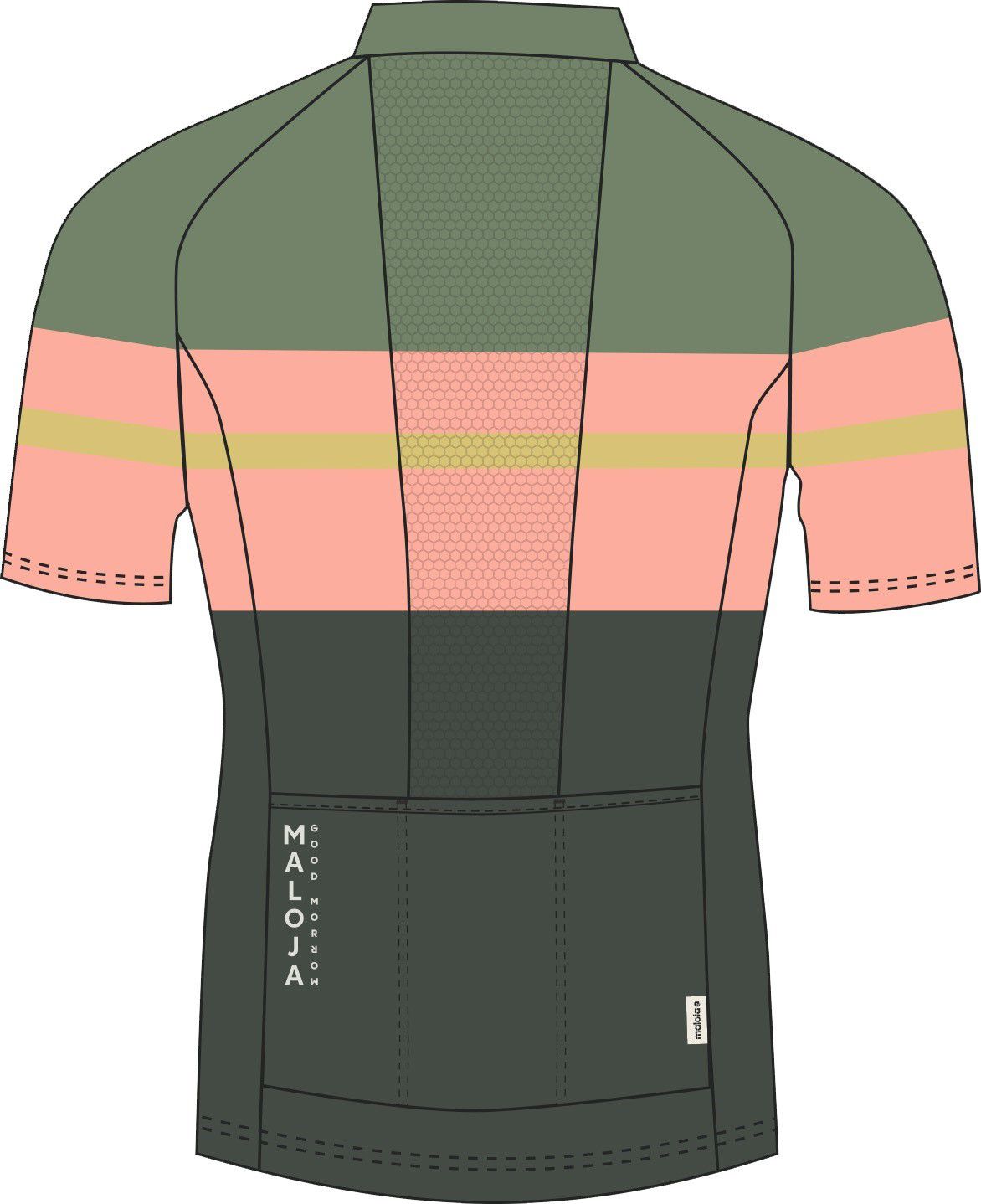 MADRISAM Damen-Kurzarmtrikot / deep forest / S