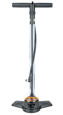 Standpumpe Air-X-Plorer 10.0 Clik Valve / schwarz-sky blue