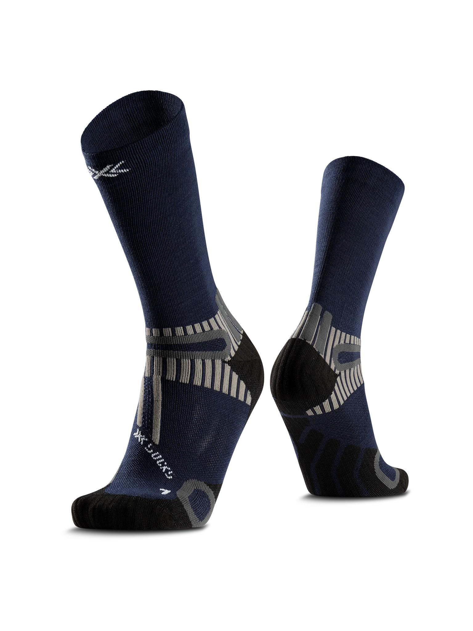 Unisex Hike Perform Merino Crew / heather marine / 45-47