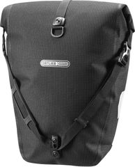 BACK-ROLLER HIGH VISIBILITY Hinterradtasche (Single) / black reflective / 20 L