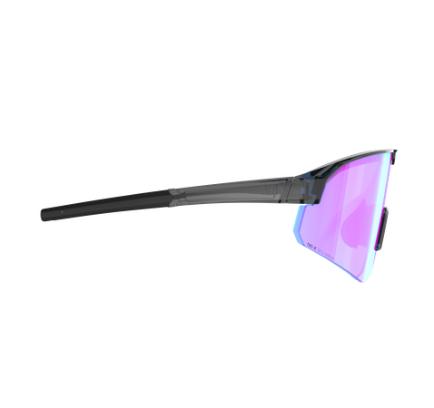LAKE VICTORIA Sportbrille / shiny transp black/purple blue