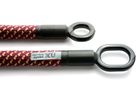 EYELET Schloss aus Textilfasern / chateau red / 120CM