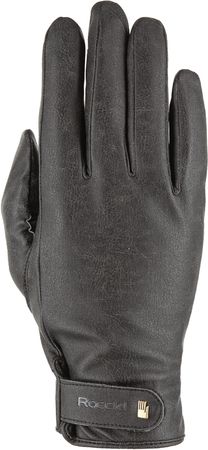 KASSEL Langfinger-Handschuh / schwarz / XS=6