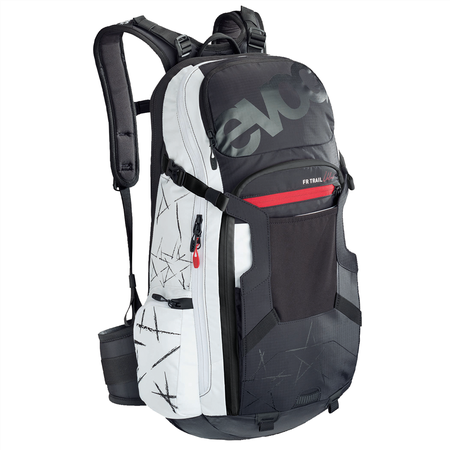 FR TRAIL UNLTD Rucksack / black/white / S