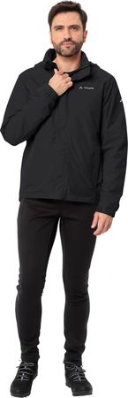 ESCAPE BIKE WARM Herren-Regenjacke / black / L
