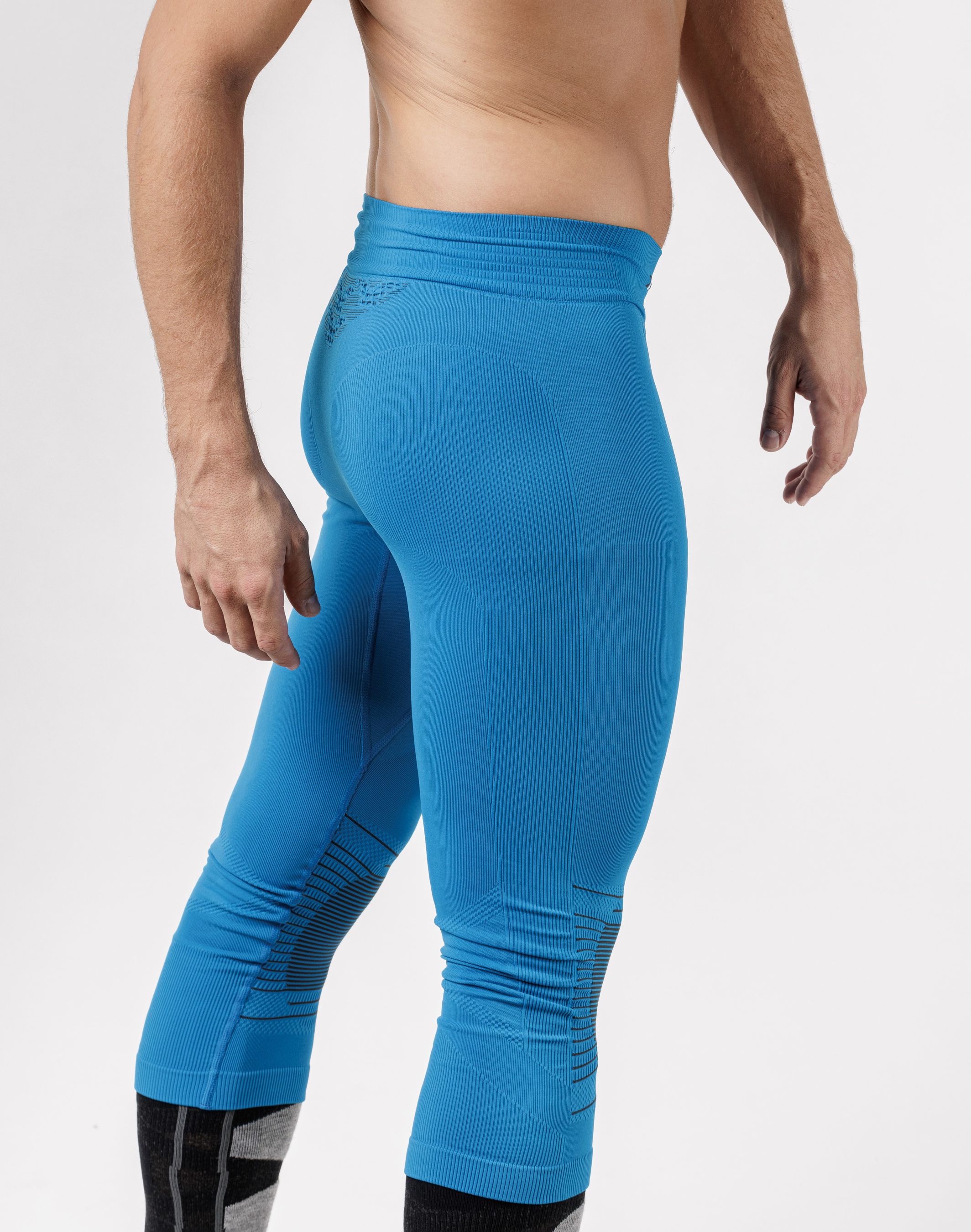 Men Energizer 4.0 Pants 3/4 / Teal Blue/Anthracite / S