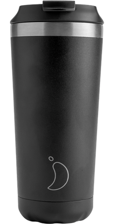 Chilly's Original Coffee Cup 500ml / Monochrome Black