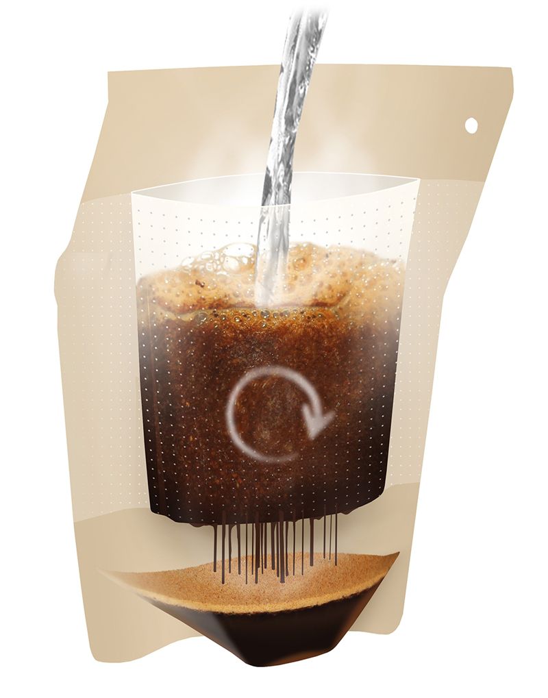 BRAZIL Frischkaffeebeutel / braun