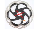 6-LOCH-ADAPTER mit Schraubklemmung für Centerlock Naben / schwarz