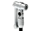 PRESTA PRO HEAD, Presta-Pumpenadapter, Alu / silver