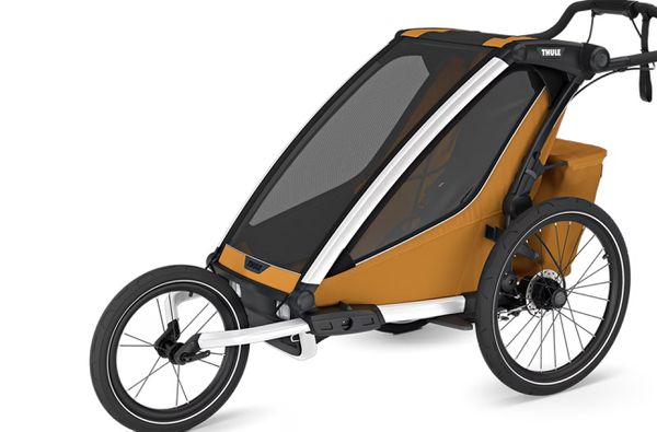 THULE CHARIOT SPORT 1 Gen. 2 Kinderanhänger / alu/yellow