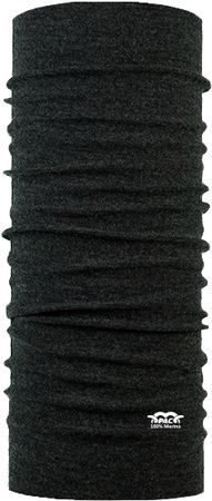 MERINO WOOL Schlauchschal / multi anthrazit