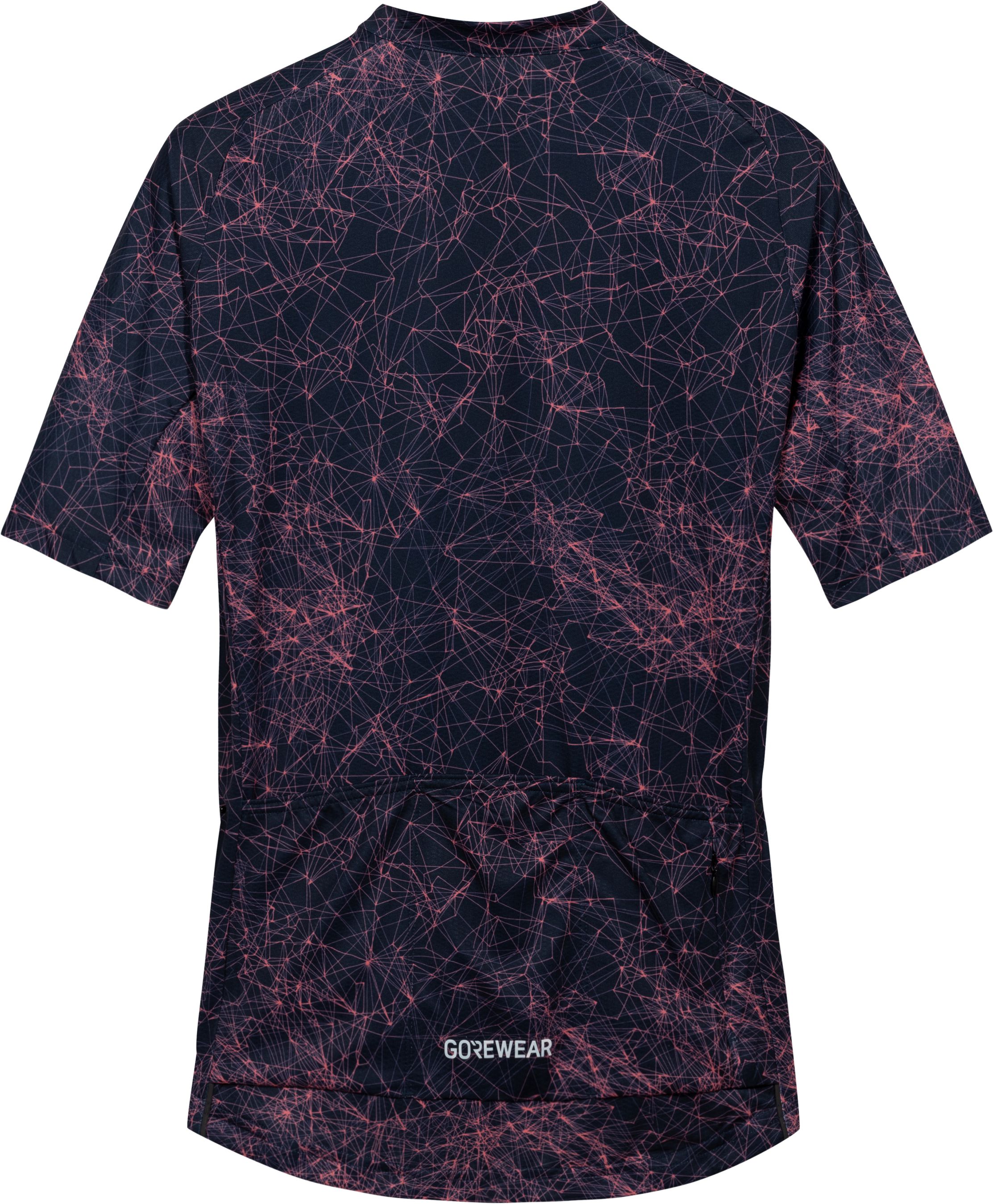 SPIRIT NEURO Damen-Kurzarmtrikot / orbit blue/coral red / S=38