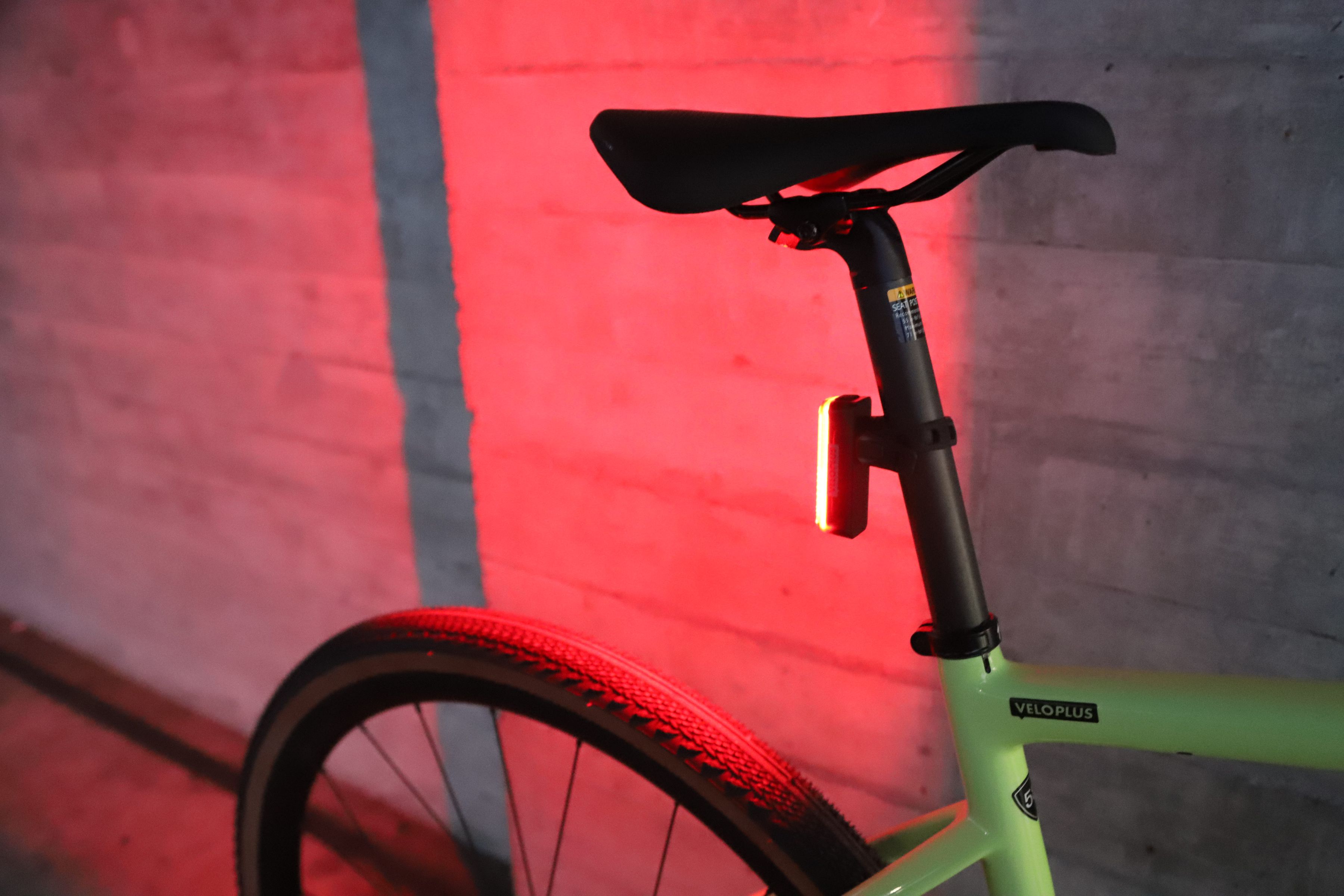 SICHTBAR PRO Rücklicht / schwarz / 54 Lumen
