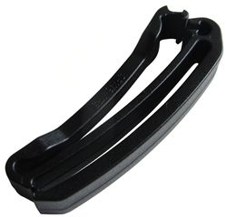 GURTBANDKLAMMER zum Öffnen / schwarz / 30mm