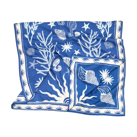 Beach Towels Large / ocean tresure