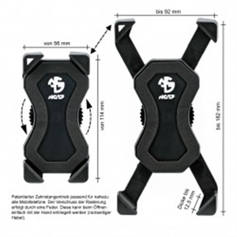 3D UNIVERSAL HALTER Lenkermontage