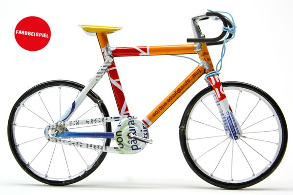 Deko-Velo Rennvelo, ca. 13cm