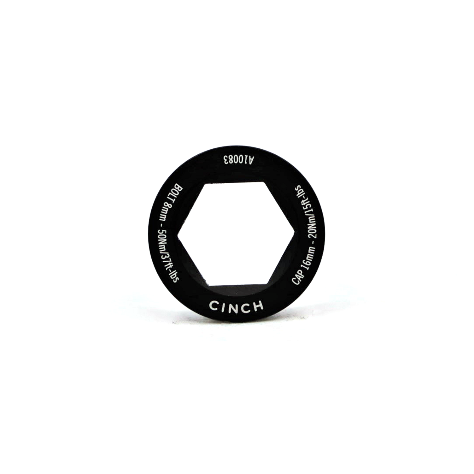 Next And Turbine Crank DS Puller Cap W/Washer M25 / black matt