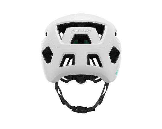 LAZER Unisex MTB Coyote KinetiCore Helm / matte full white / L