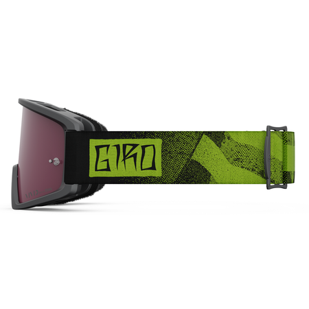 TAZZ VIVID MTB Goggle, schwarz / black/ano lime / vivid trail + c