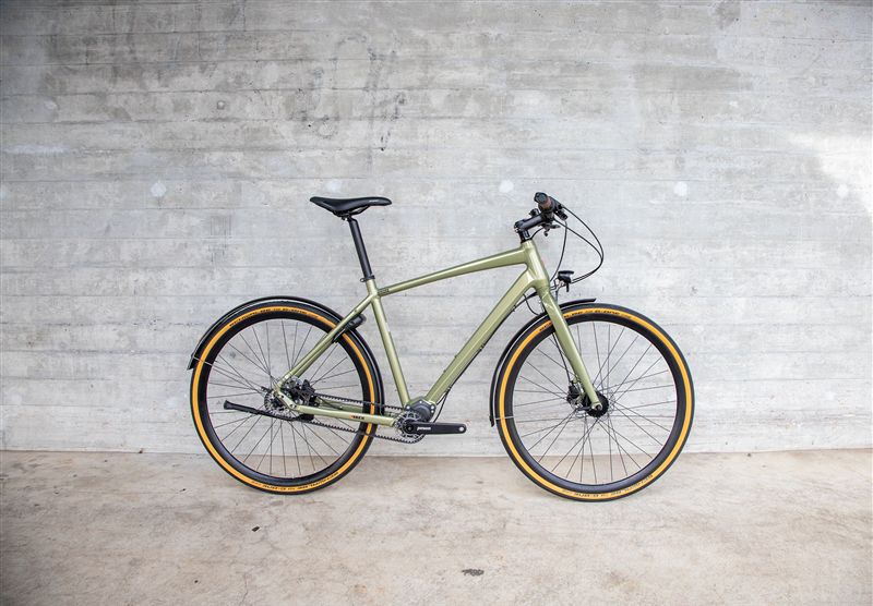 DAILY QUEST Pinion City- und Alltagsvelo / grün / 58 CM