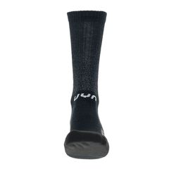 CYCLING AERO WINTER SOCKS / black white / 42-44