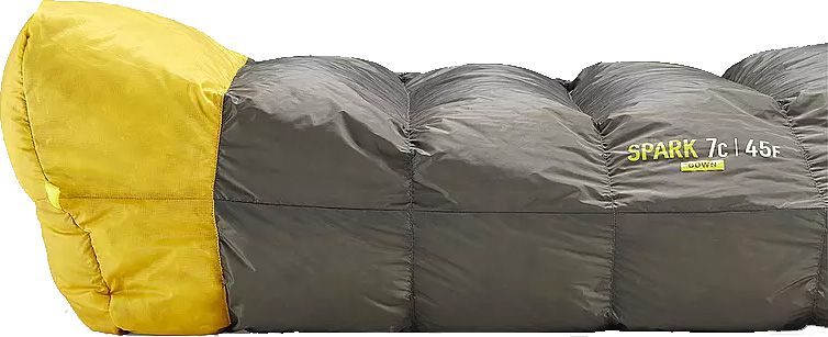 SPARK Ultralight Daunen- Schlafsack / grau / 7° Long