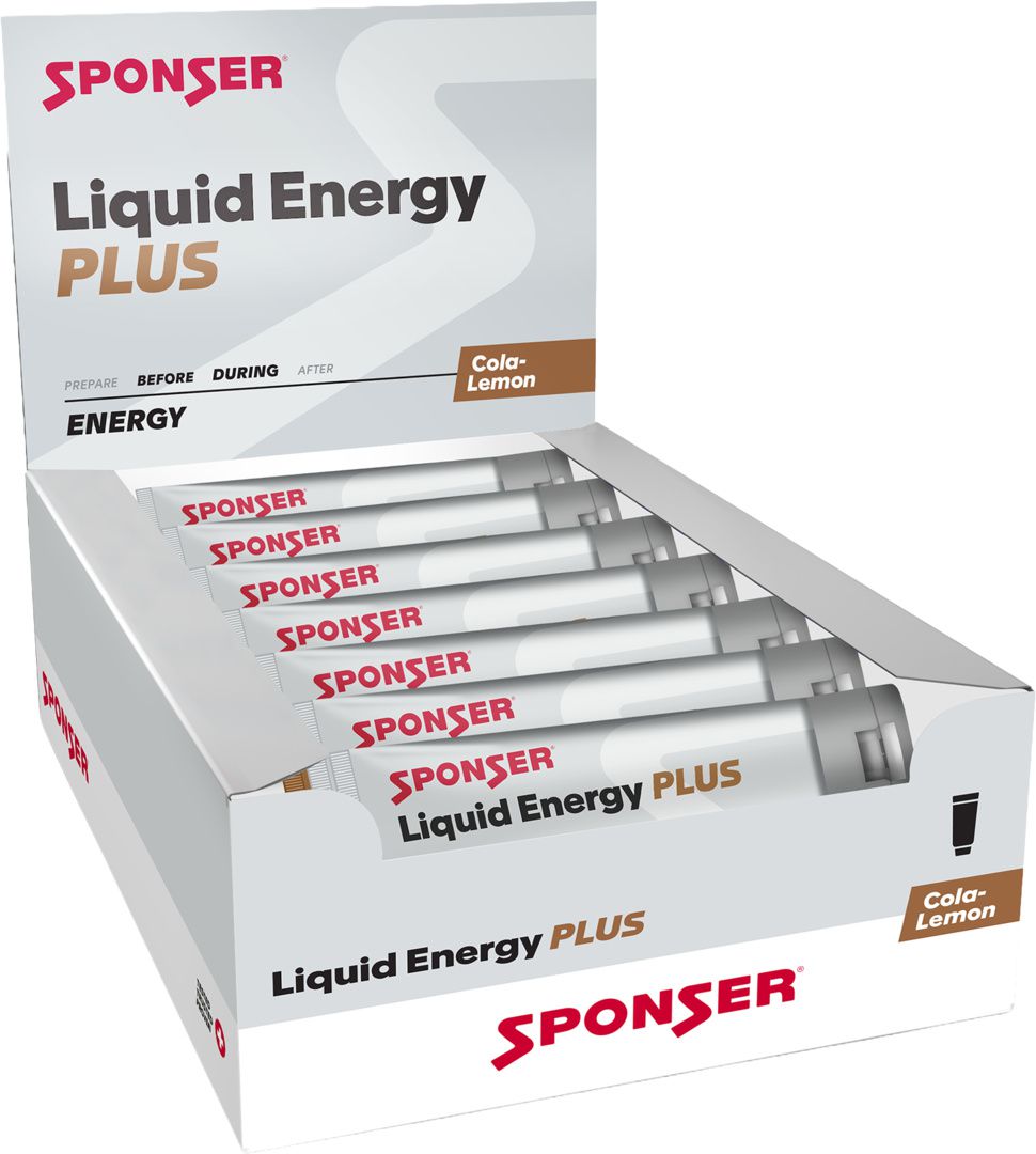 Liquid Energy Plus, Display (18 x 70 g) Tuben / Cola-Lemon