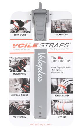 VOILE-VELOPLUS STRAP / grey / 81cm