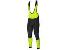 KALTFRONT PERFORMANCE Herren-Thermo-Bibhose / schwarz/neongelb / L