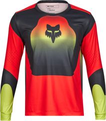 YOUTH RANGER REVISE Jugend-Langarmshirt / red/yellow / M