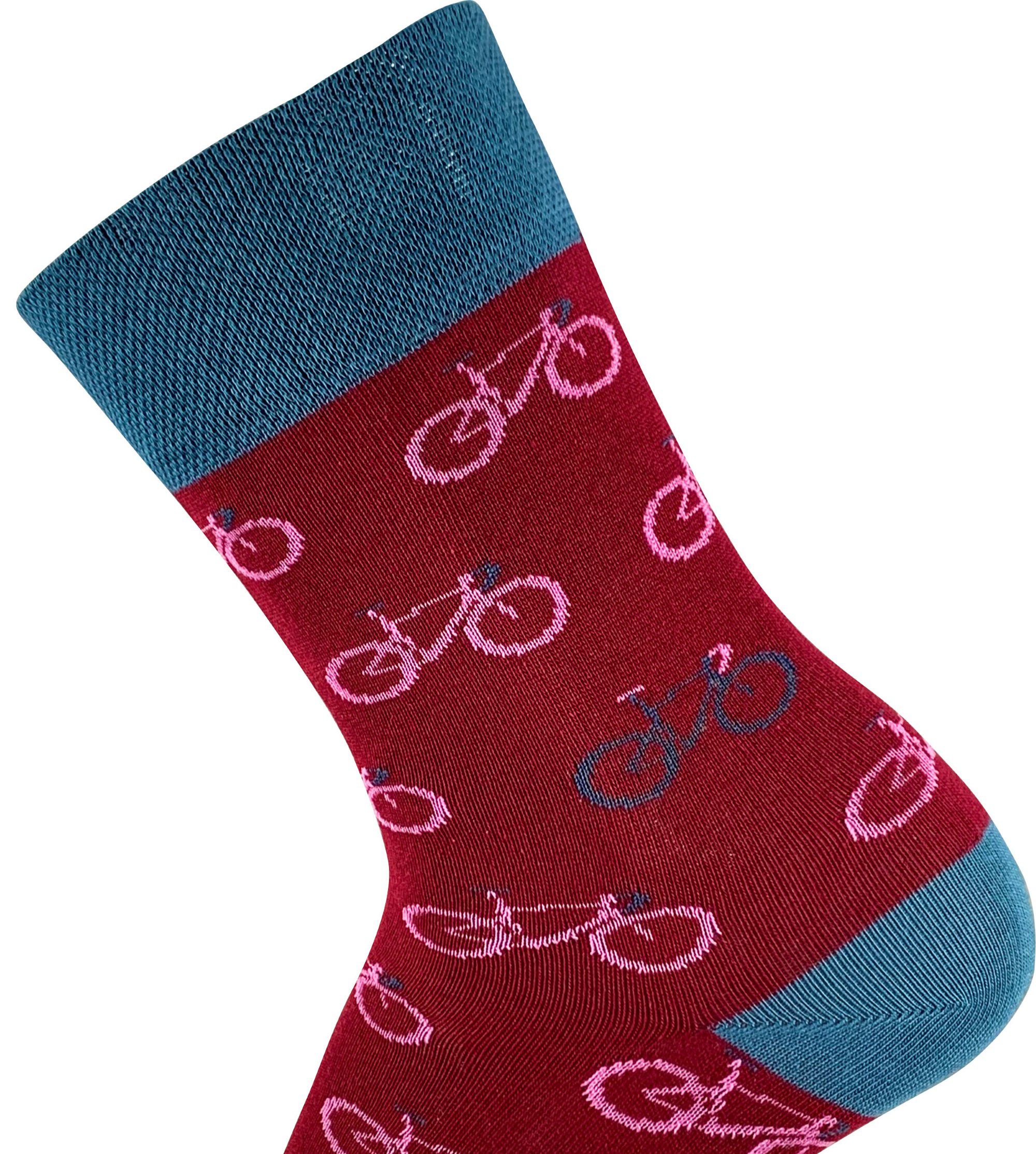 Bici - Freizeitsocken / berry / M=40-43