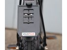 Rahmen Nummernschilder für E-Bikes Veloplus Logo / schwarz