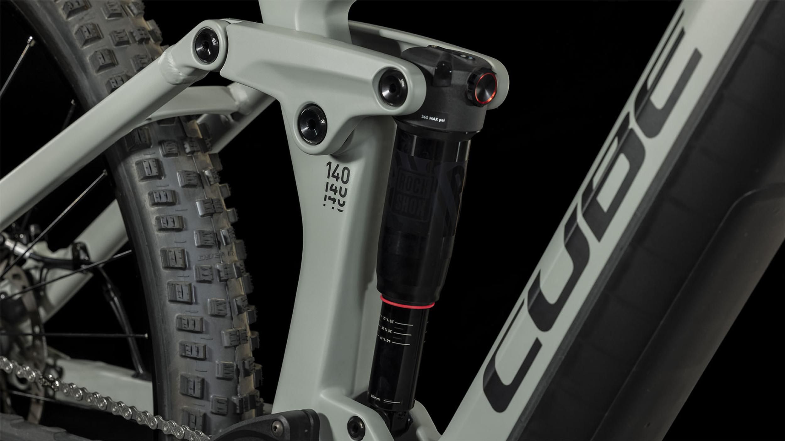 STEREO HYBRID 140 HPC PRO 750 E-MTB Fully / swampgrey black / L