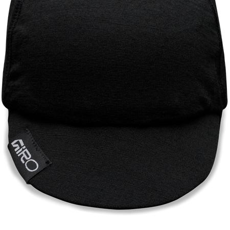 Seasonal Wool Cycling Cap / black / S/M
