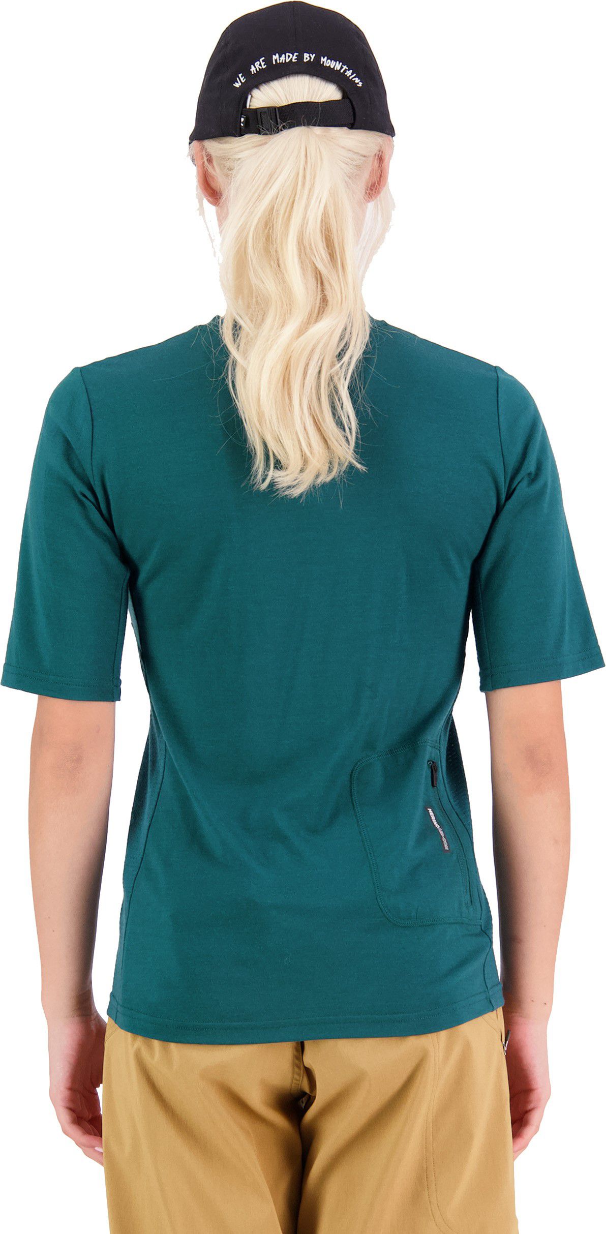 REDWOOD ENDURO Damen-Kurzarmshirt / evergreen / L