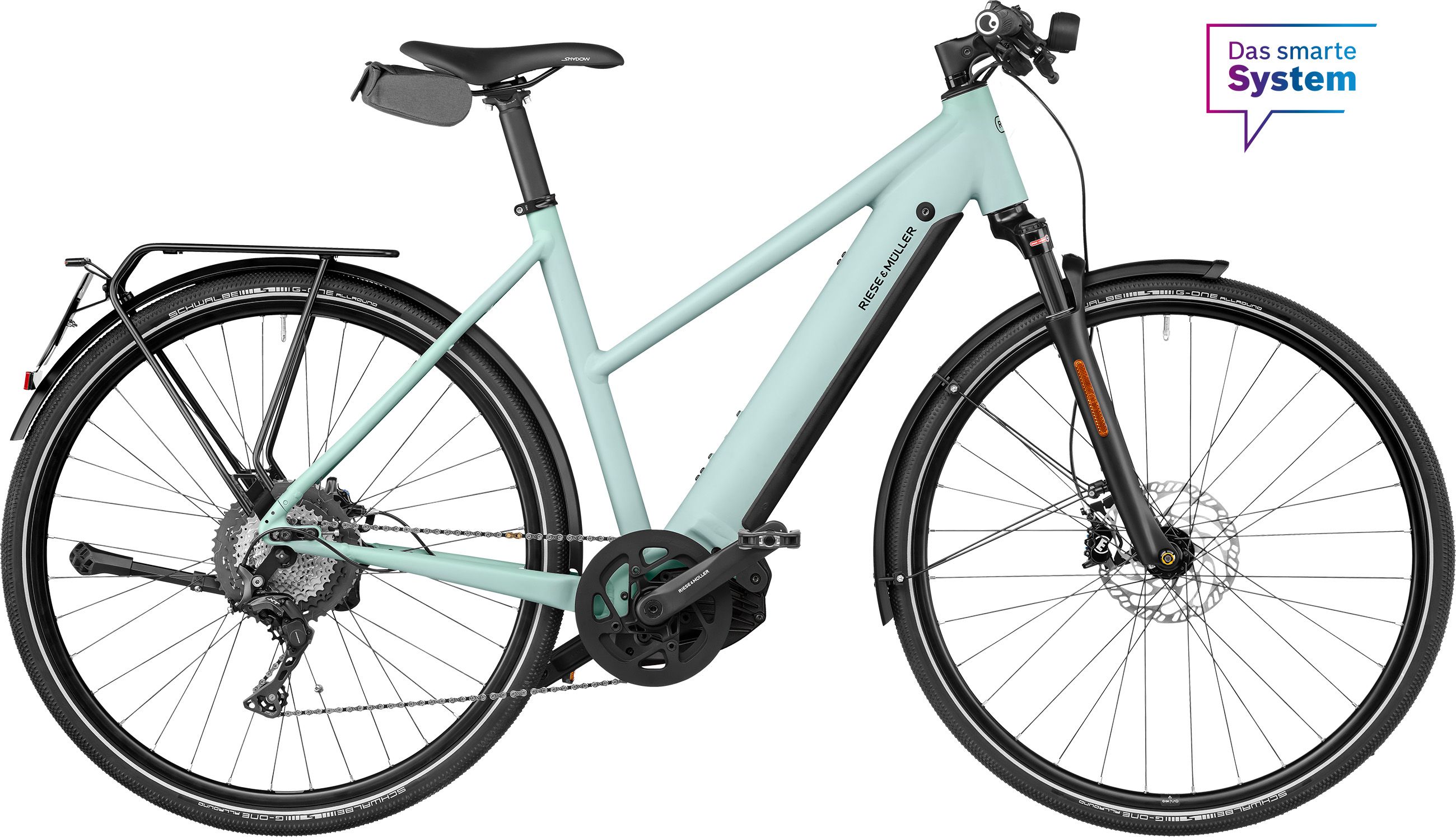 ROADSTER4 MIXTE TOURING HS E-Bike 45 km/h / salvia matt / 53 CM