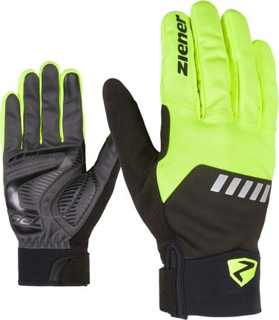 DALLEN TOUCH Unisex-Softshellhandschuhe / poison yellow / S=7