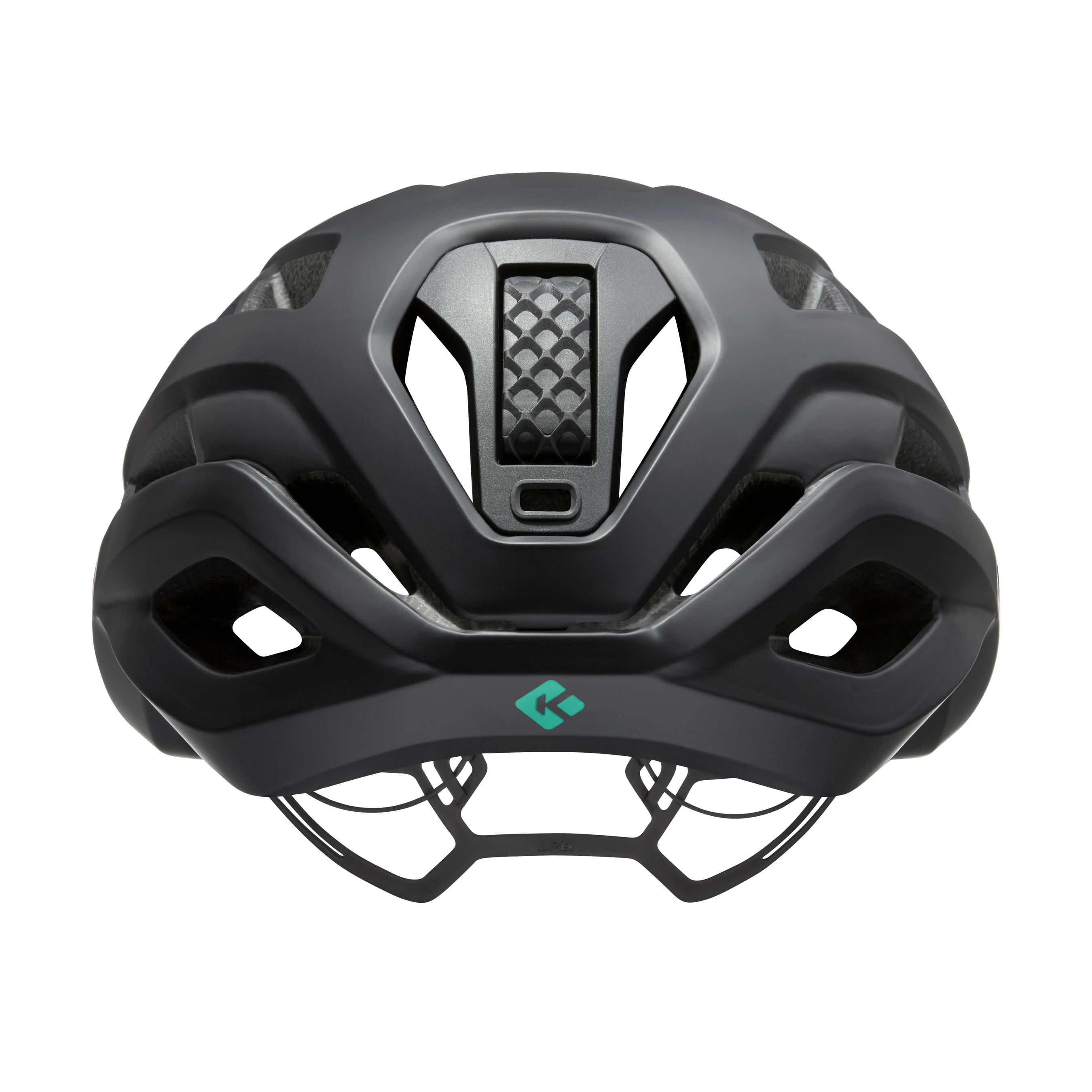 LAZER Unisex Road Strada KinetiCore Helm / full matte black / L