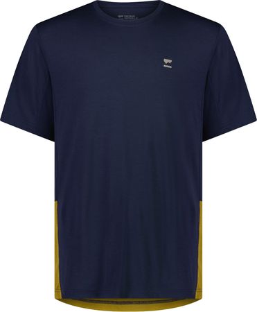 TARN Herren-Merino-Kurzarmshirt / cumin/midnight / XXL